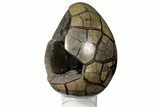Septarian Dragon Egg Geode - Removable Section #121266-2